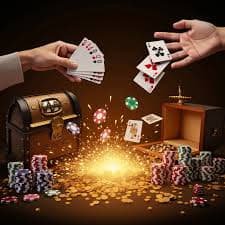 asli777 login Dream Gaming live blackjack table with multi-camera feeds displayed on mobile phone